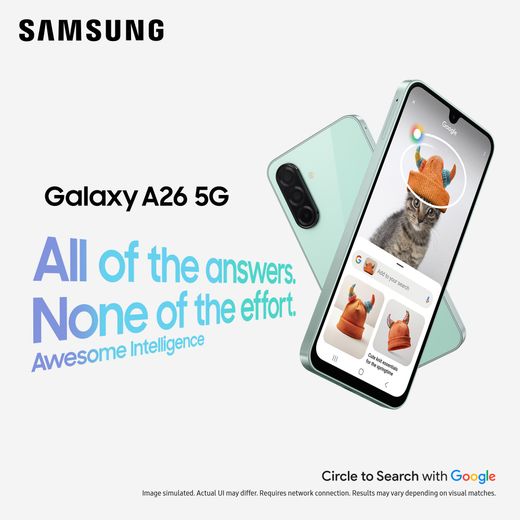 Samsung Galaxy A26 5G Smartphone in Black - Annotation - Awesome Intelligence